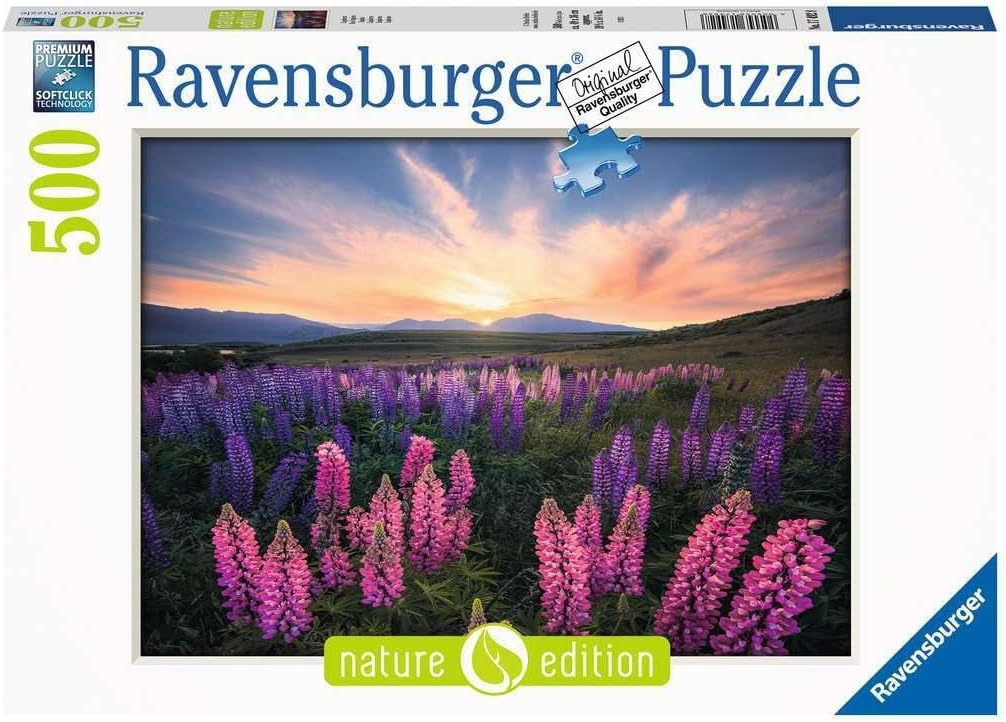Ravensburger Puzzle 17492 Ravensburger Nature Edition Lupin – Rompecabezas de 500 piezas para adultos y niños a partir de 12 años