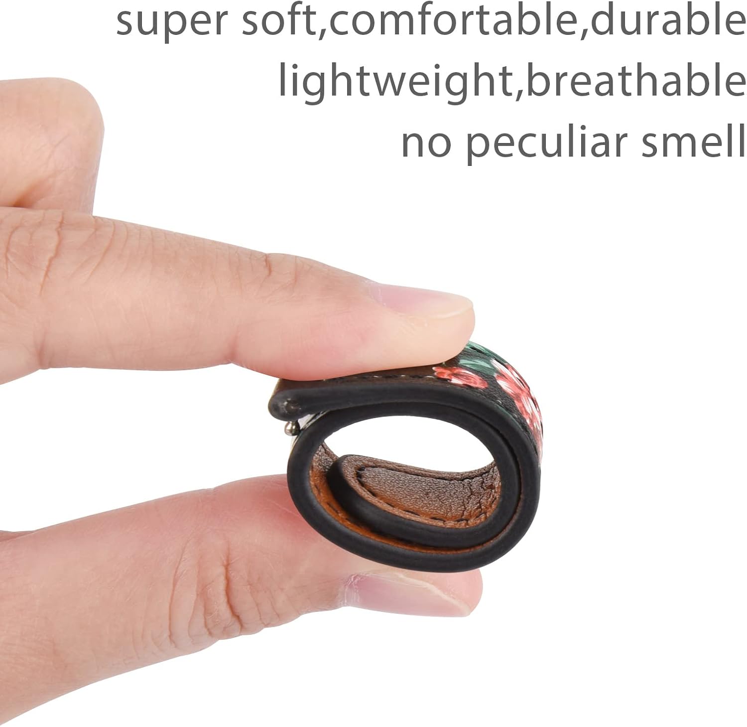 Vancle Correa de cuero compatible con Samsung Galaxy Watch 54 1.575 in 1.732 inWatch 5 Pro 1.772 inGalaxy Watch 4 Classic 1.654 in 1.811 in, correa