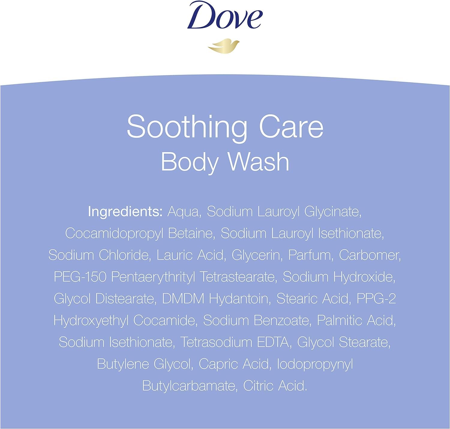 Dove Gel de baño calmante Derma Sensitive Care