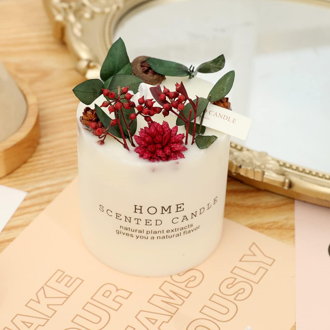 Velas perfumadas para hombres, velas de aromaterapia para hombres, velas de soja, velas de ébano ámbar, velas de larga duración, velas hechas a mano