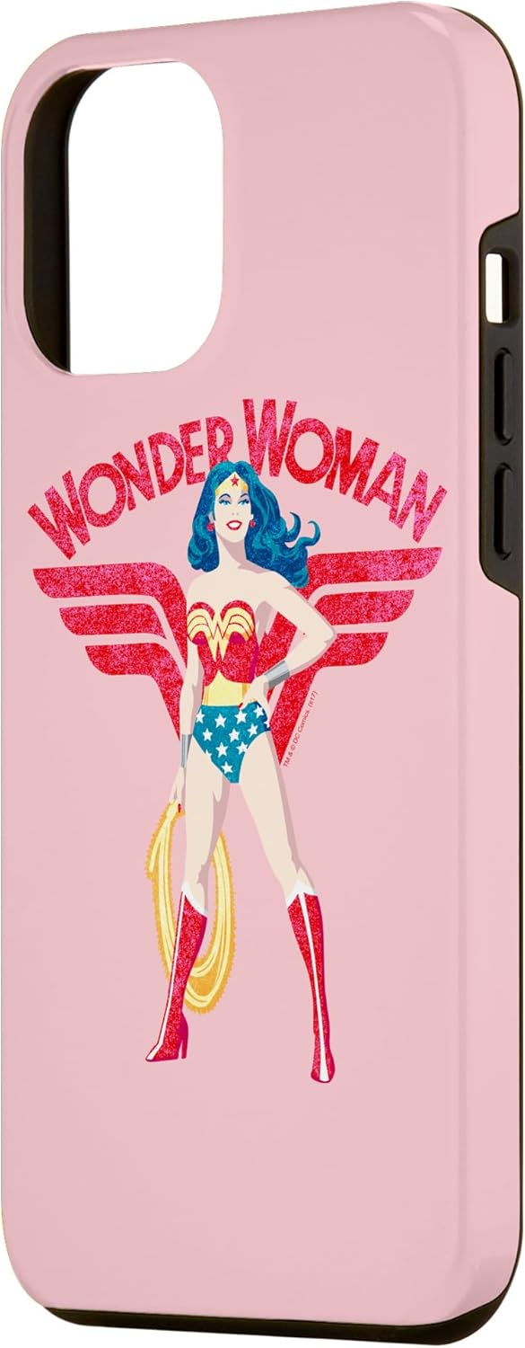 Funda brillante para iPhone 13 Pro Max Wonder Woman