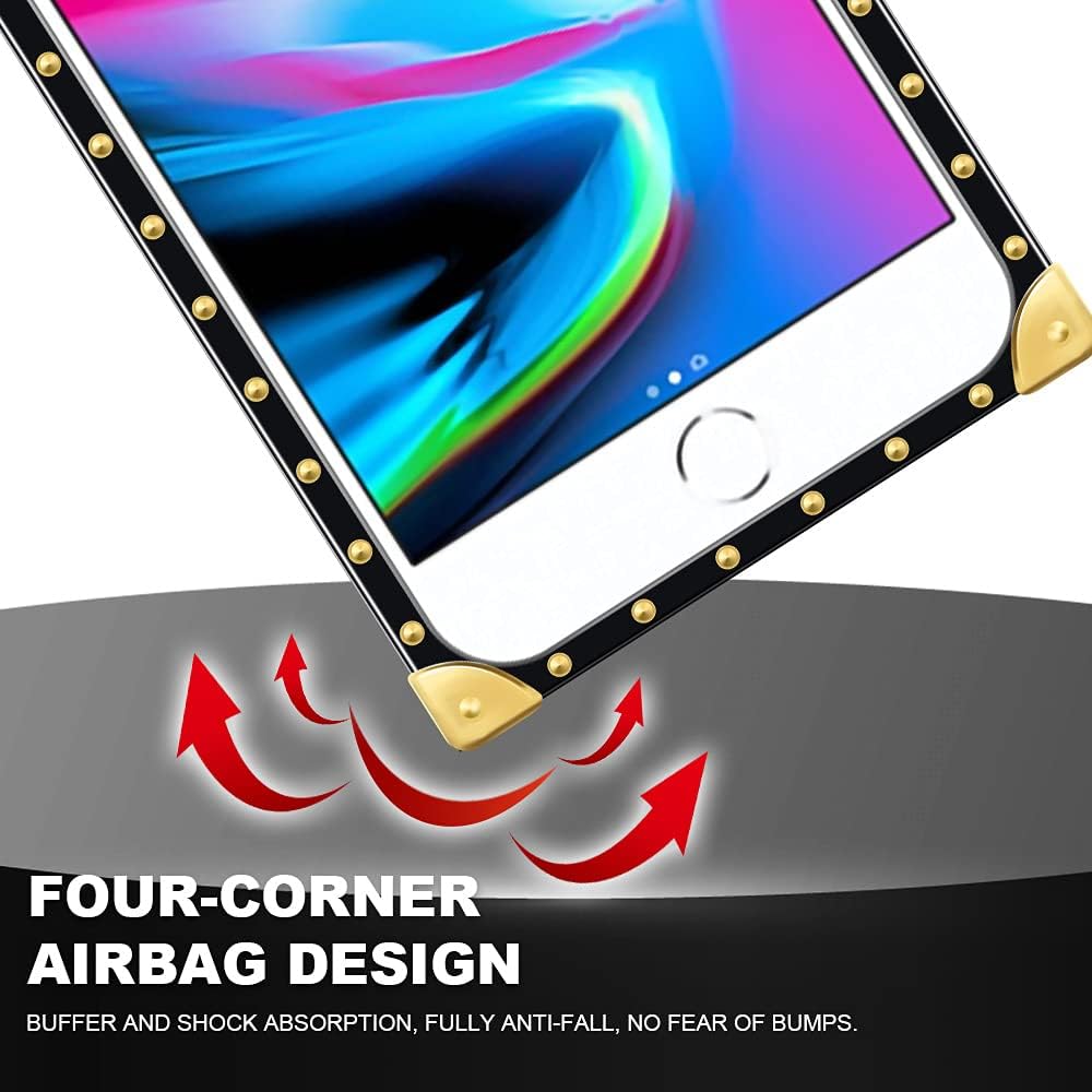 DAIZAG Funda compatible con iPhone 13 Pro Max, fundas con diseño de mariposa de diamante para niñas y mujeres, decoración de esquinas de metal retro