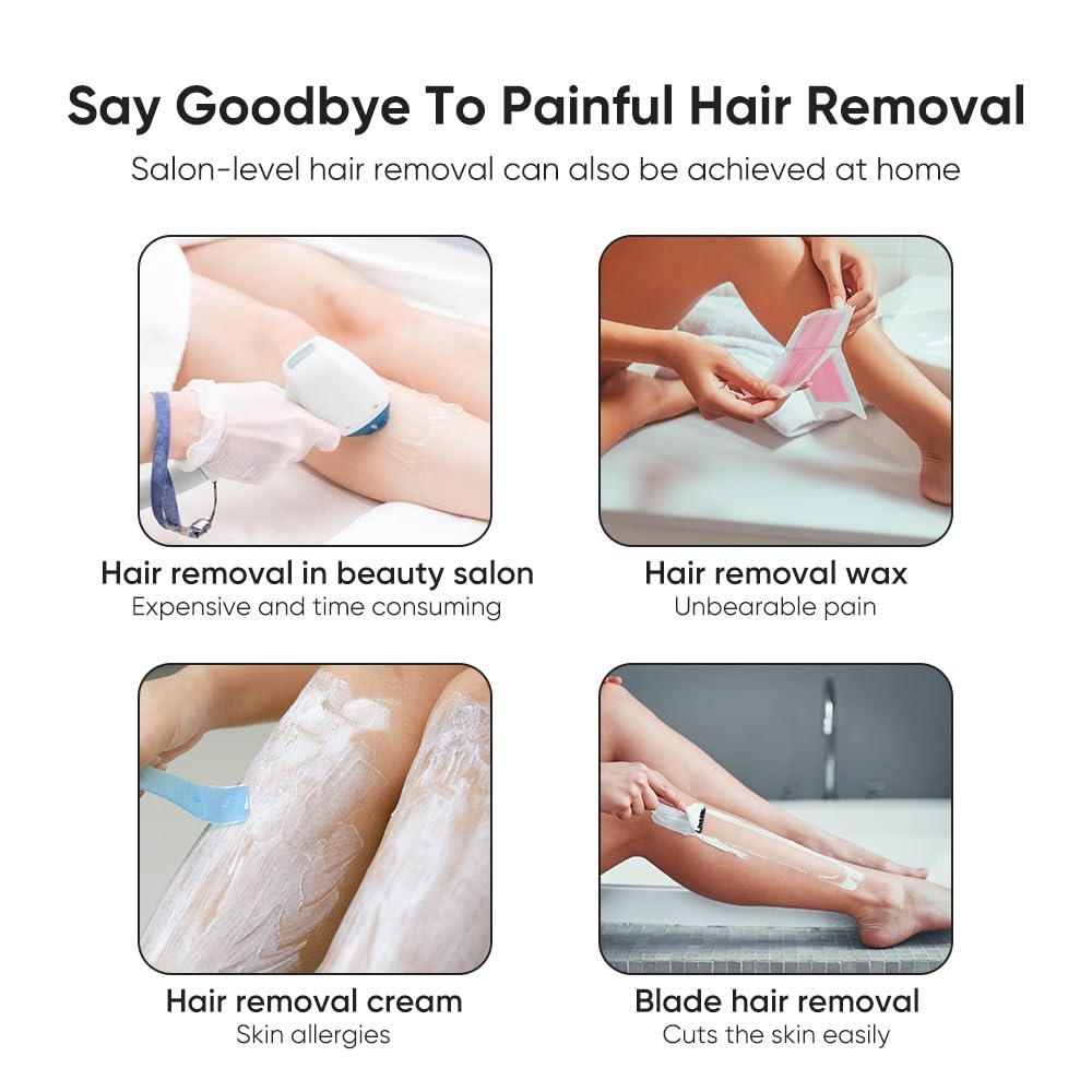 Removedor de pelo de cristal, borrador de pelo de cristal reutilizable para mujeres y hombres, herramienta mágica de depilación sin dolor, borrador