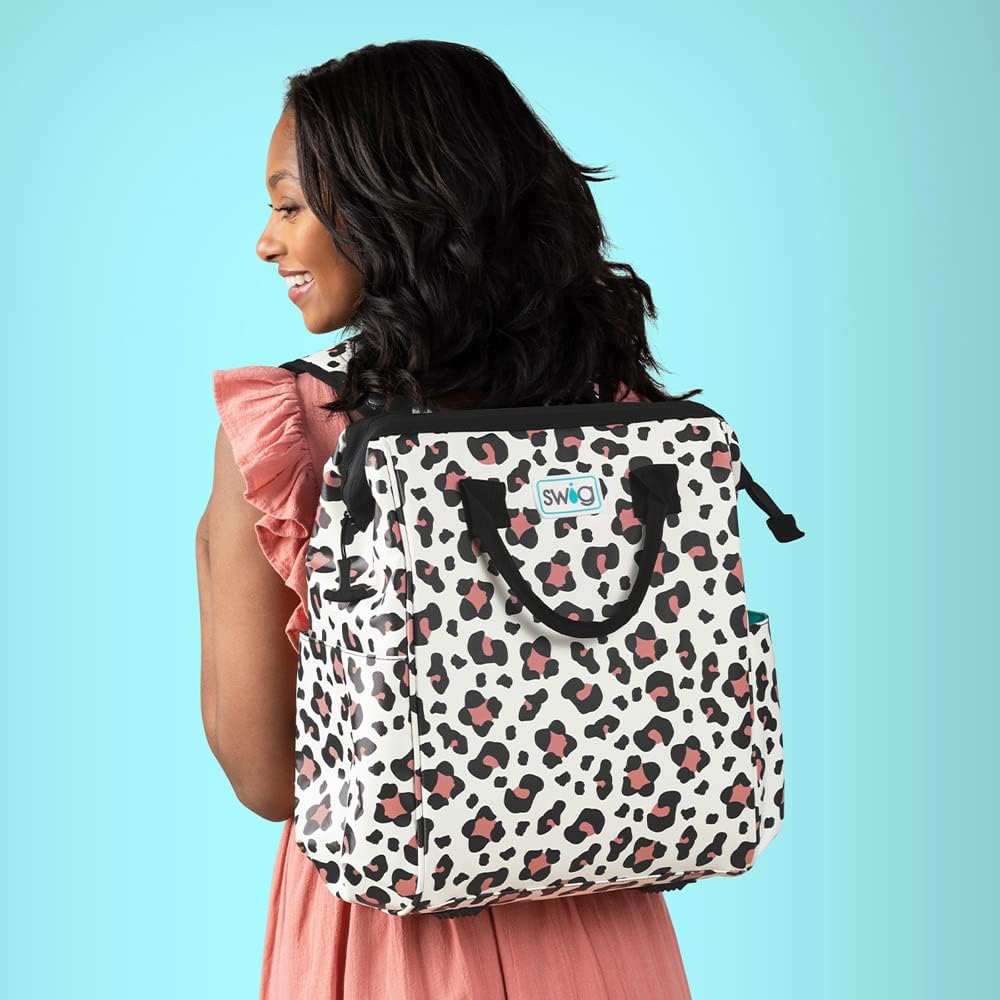 Swig Life Packi Mochila enfriadora, portátil, ligera, impermeable con cremallera resistente y mejorada