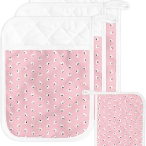 Juego de 3 soportes para ollas de Halloween para cocina, antideslizantes y aislantes de calor, juego de agarraderas de tela de toalla con bolsillo, Juego de 3 soportes para ollas de Halloween para cocina, antideslizantes y aislantes de calor, juego de agarraderas de tela de toalla con bolsillo,