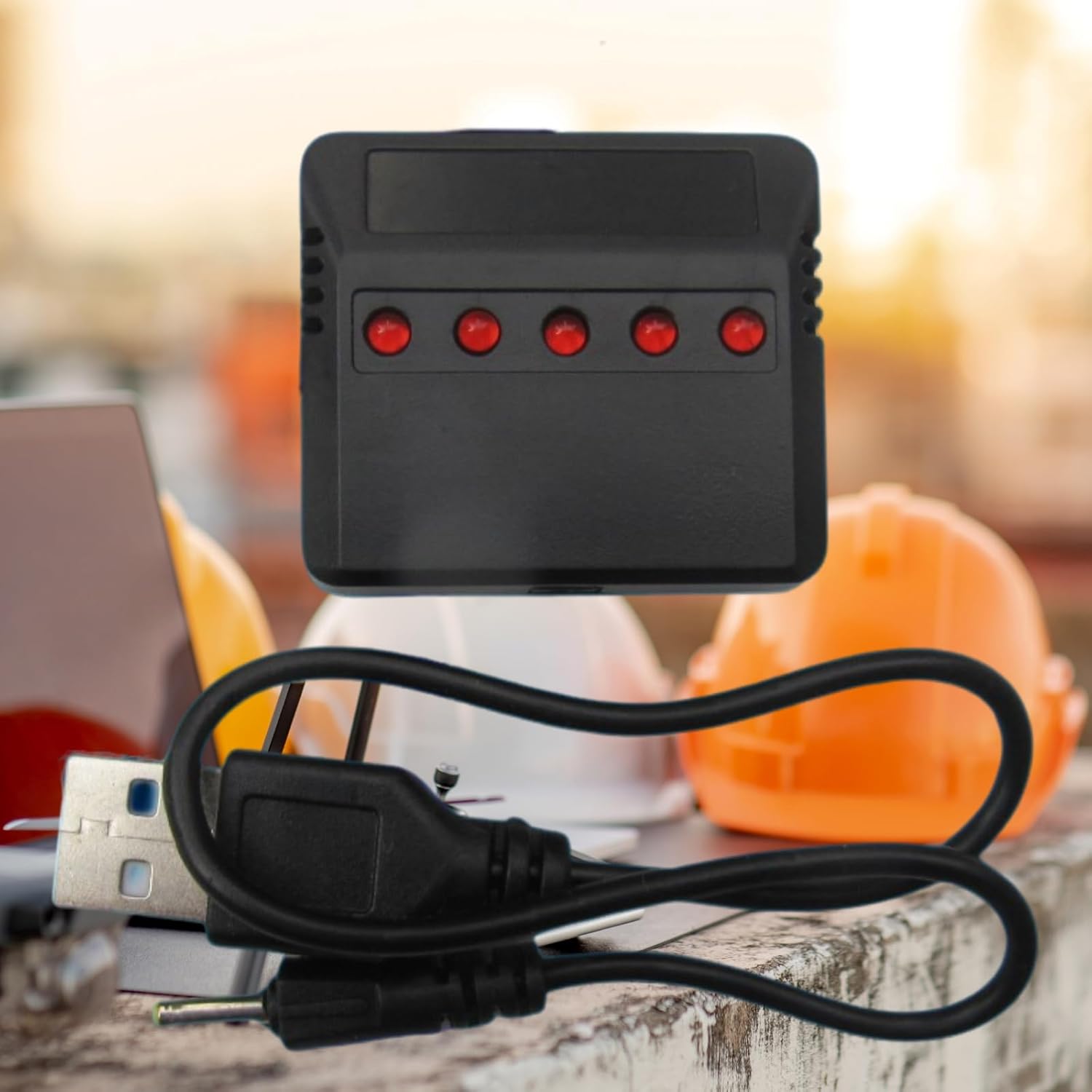 5 unids 1200mAh 3.7V actualización Lipo batería y cargador de batería para SYMA X5SW X5SC RC Quadcopter Drone