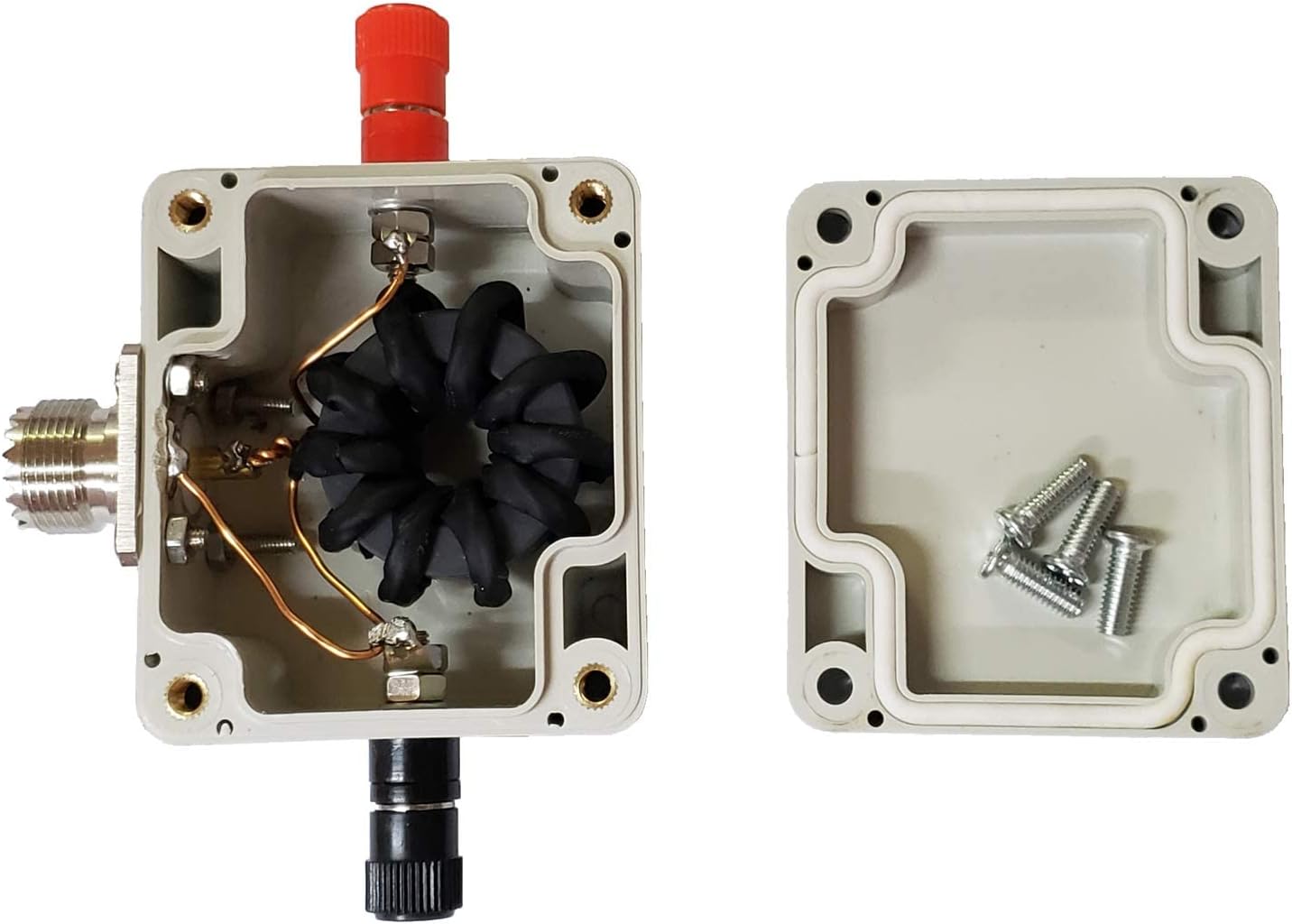 Balun Unun Kits de bricolaje para antena de onda corta HAM Band1-30Mhz, equilibrio NXO-100
