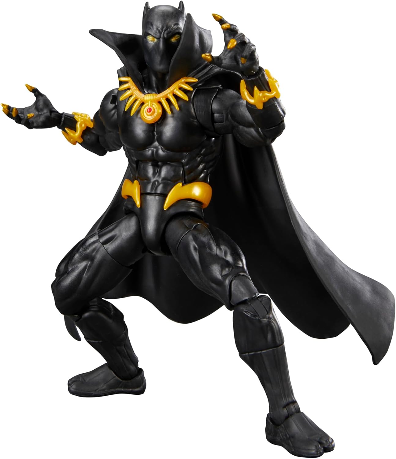 Marvel Legends Series Black Panther, Figura de acción coleccionable de Comics de 6 pulgadas