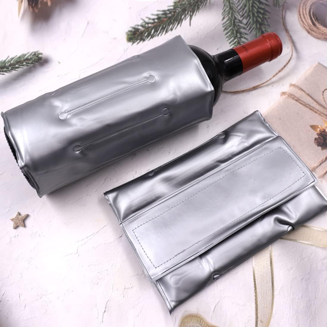 Funda de vino de hielo, bolsa de vino helado, enfriador de vino, refrigerador de vino, enfriador de botellas de vino para champán rojo blanco o