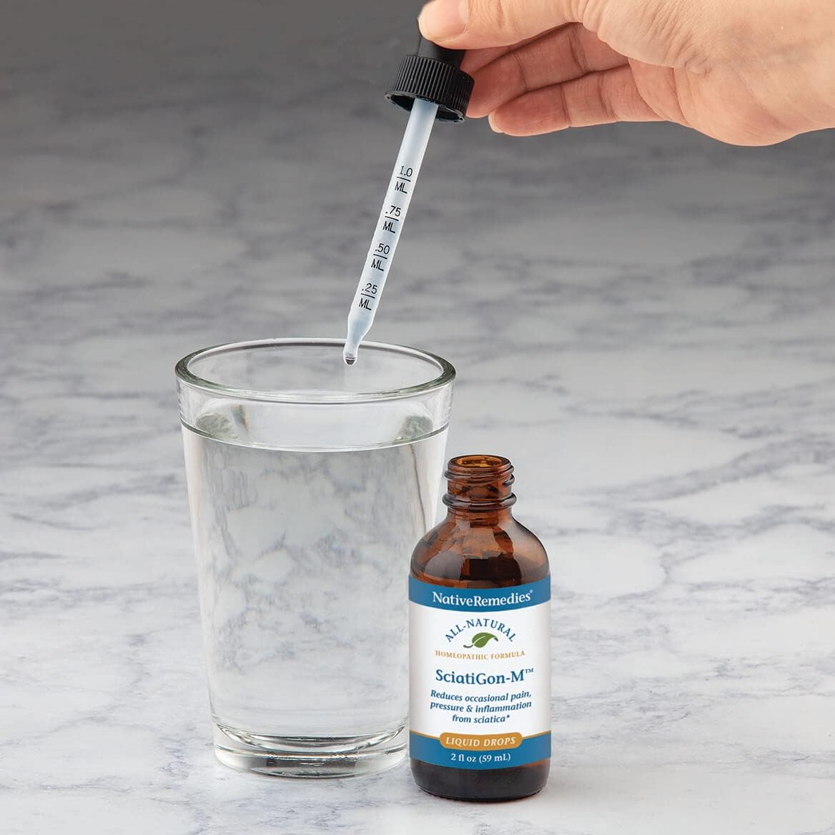 Native Remedies SciatiGon Medicine – 2 onzas líquidas