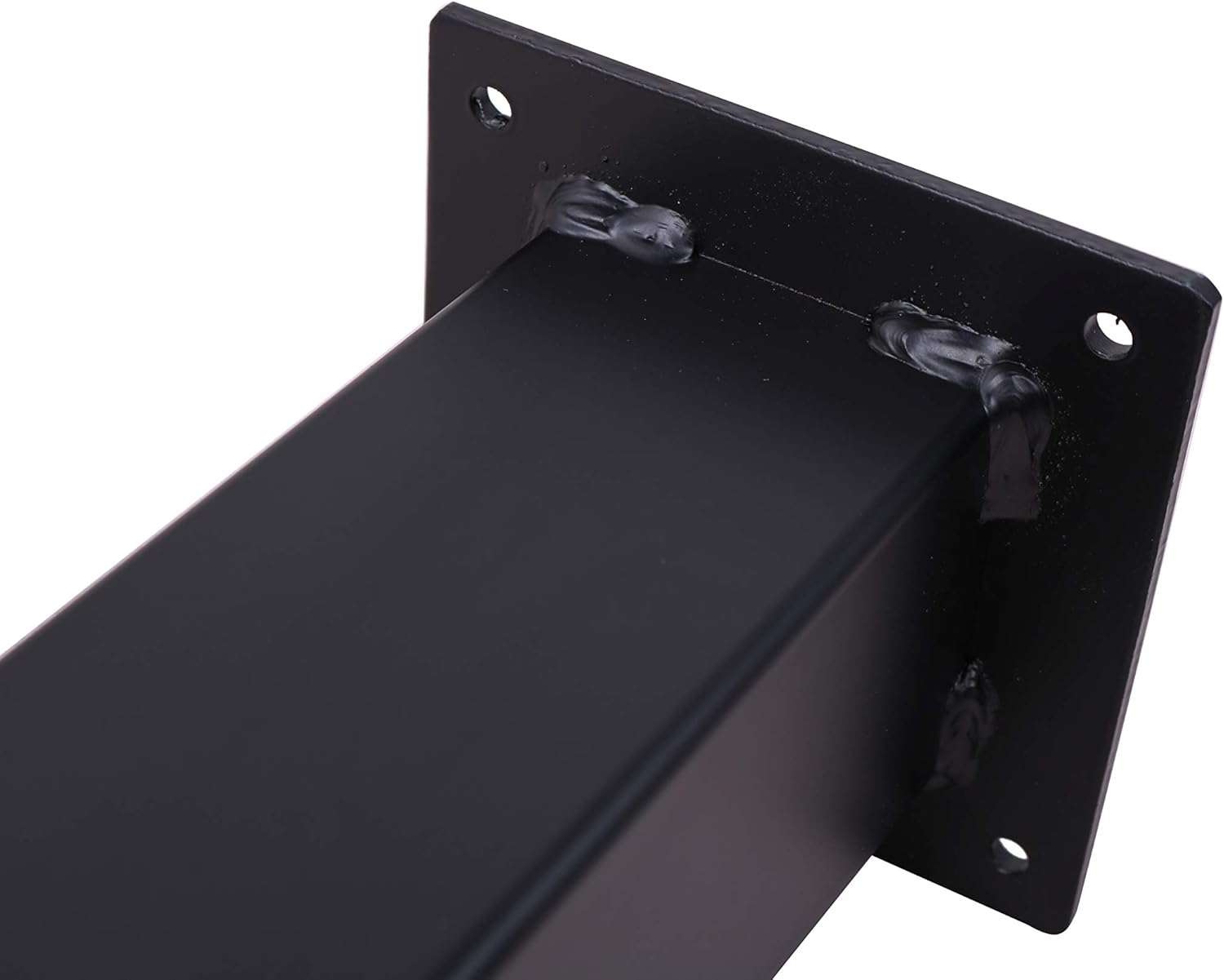 4 patas rectas de acero para mesa de comedor de 28 pulgadas, patas de acero para mesa de café, patas de mesa de oficina, patas de escritorio de