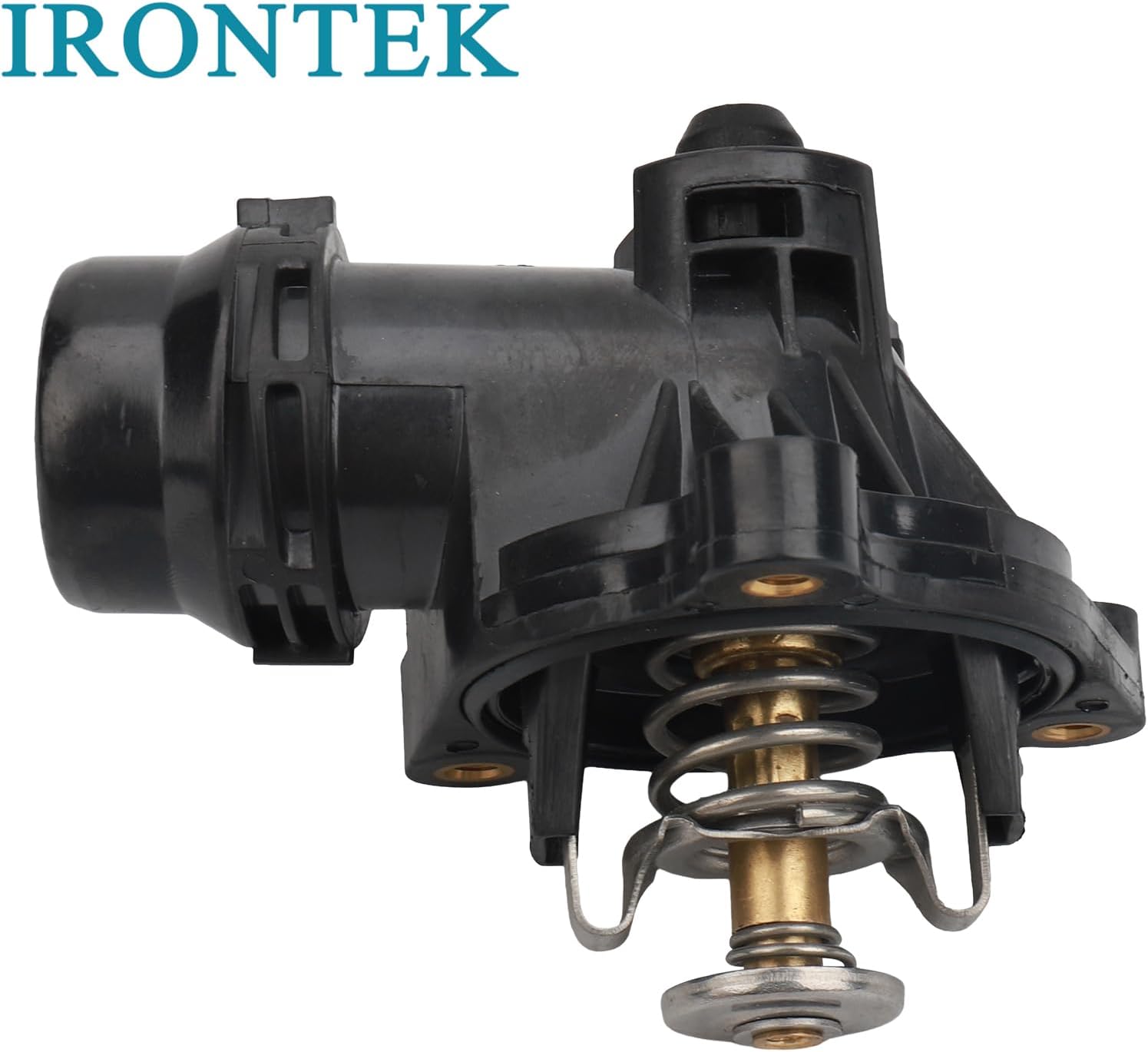 IRONTEK 11537510959 Conjunto de carcasa del termostato del refrigerante del motor para BMW 118i 120i 316i 318i 316ti 318ti 318ti 318Ci 320i 520i