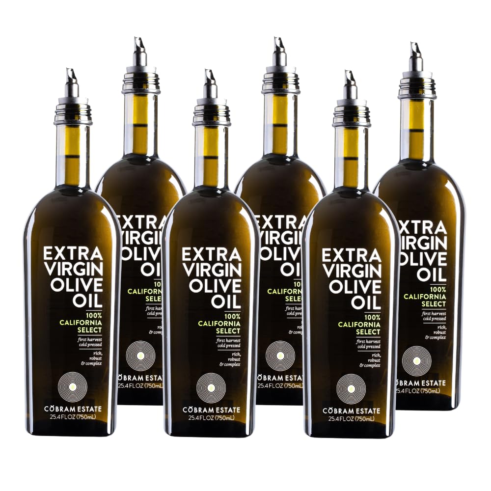 Cobram Estate California Select – Aceite de oliva virgen extra  Primero prensado en frío, sin OMG, apto para dieta cetogénica, alto en