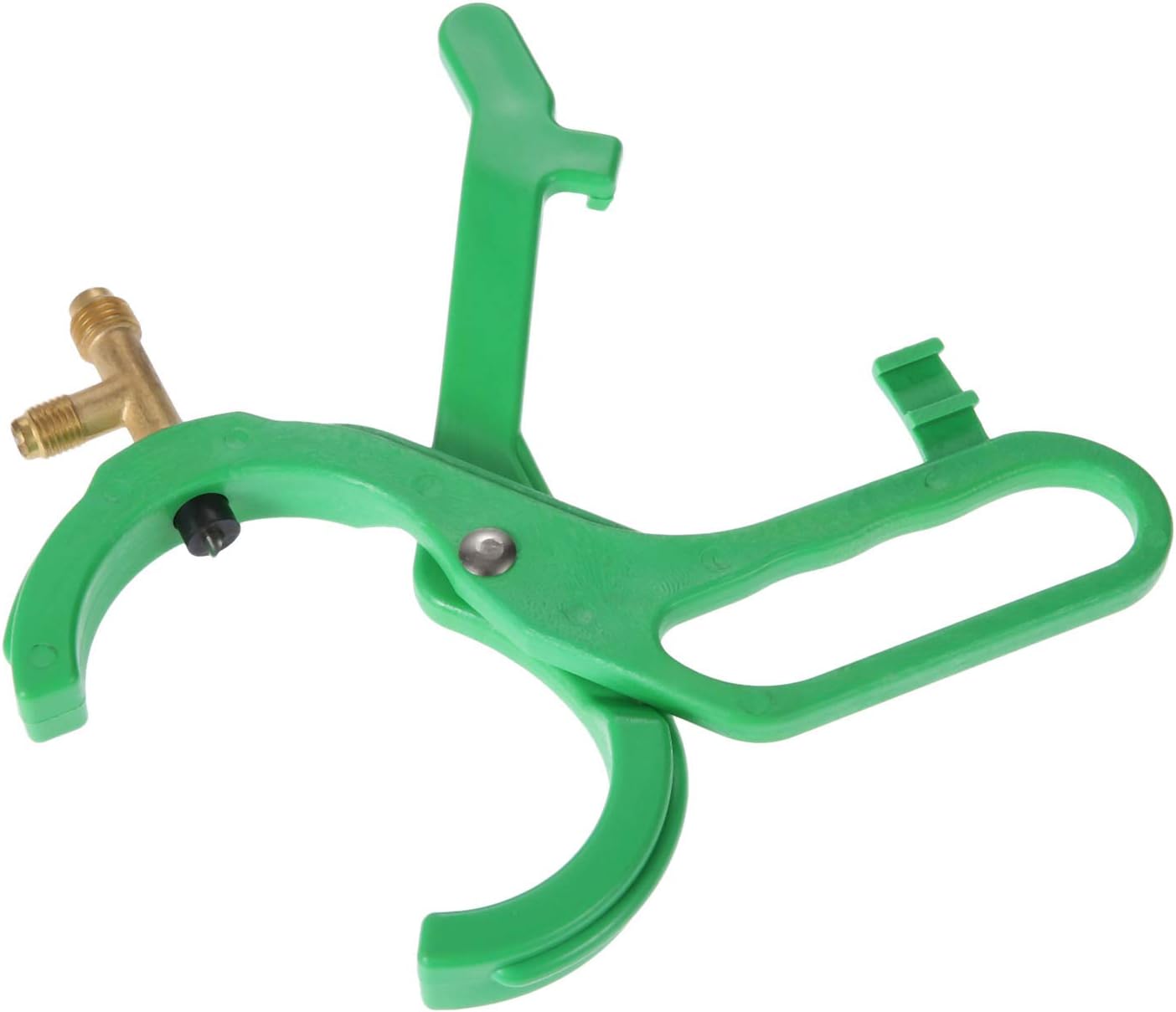 gohantee R134A – Abridor de botellas de CA con punzón lateral 2 en 1 para R22 R12 dispensador de refrigerante, 14 SAE y 12 kit de herramientas de