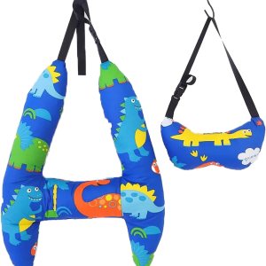 Soporte para la cabeza del coche en forma de H, almohada de viaje de coche de 28 x 22 pulgadas con reposacabezas para niños y adultos para cabeza, Soporte para la cabeza del coche en forma de H, almohada de viaje de coche de 28 x 22 pulgadas con reposacabezas para niños y adultos para cabeza,