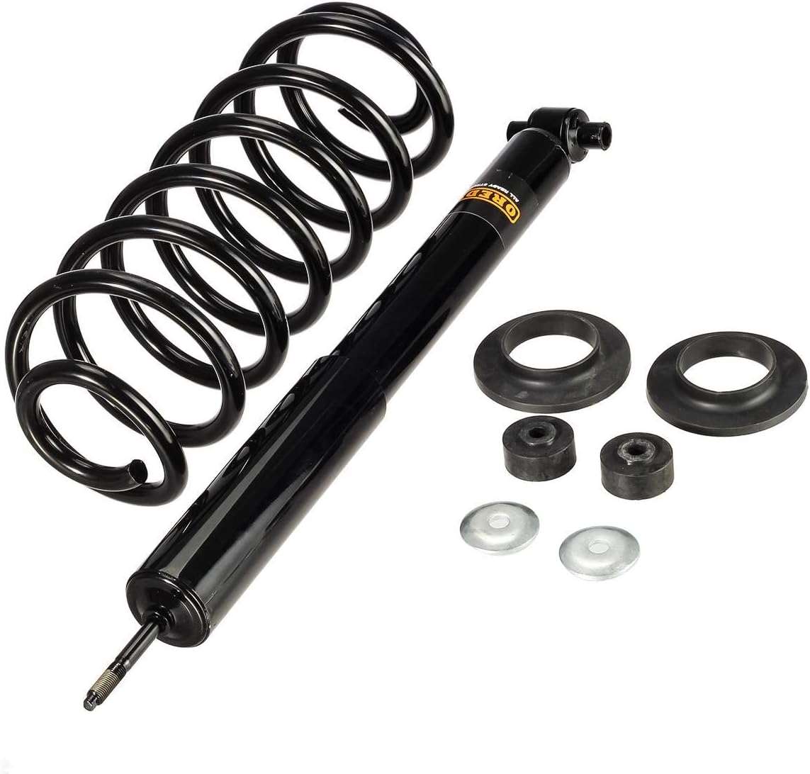 OREDY Muelle helicoidal de la amortiguación de aire con resorte trasero compatible con 2003-2011 Town CarCrown VictoriaGrand Marquis – 90004