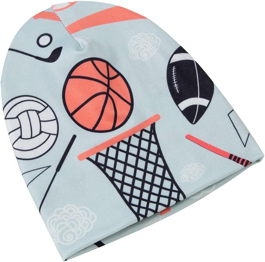Galabloomer Manta para recién nacido con gorro para bebé, niño, manta para recibir pelotas deportivas
