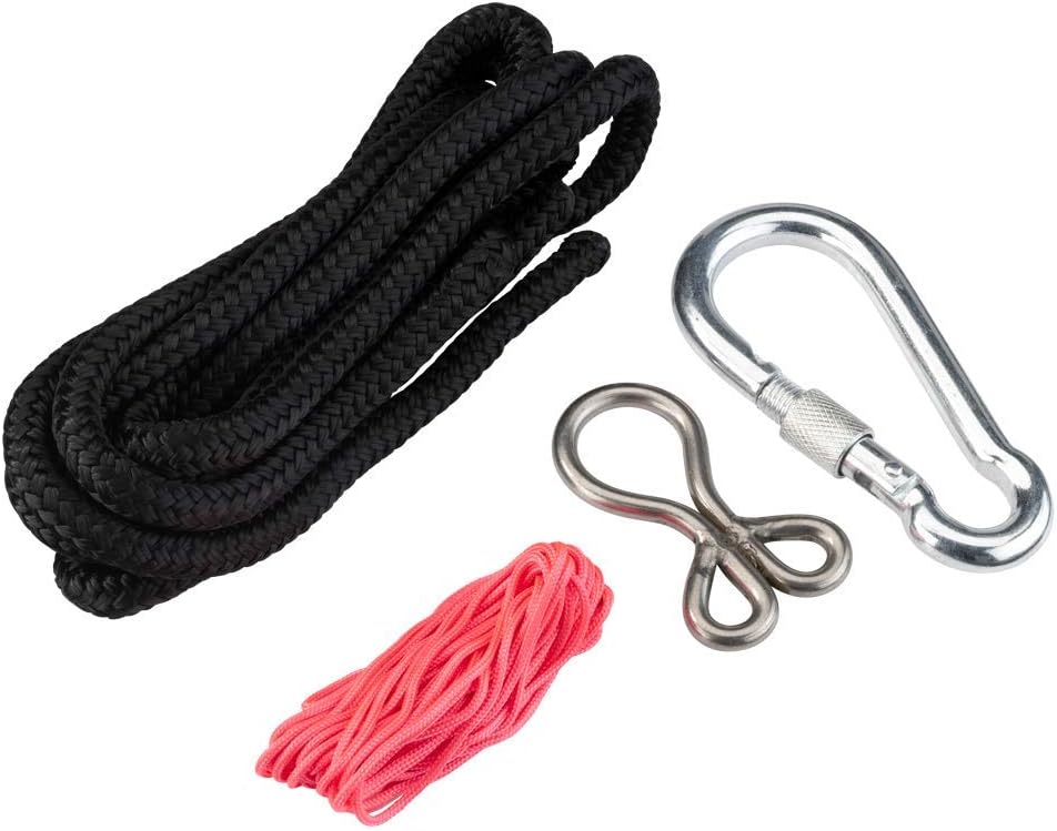 Kit colgante de columpio de árbol de 10 pies con cuerda de nailon totalmente ajustable