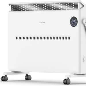 G-Ocean Calentador de espacio para habitaciones grandes, calentador de panel de convección de 1500 W, calefacción silenciosa para uso en interiores, G-Ocean Calentador de espacio para habitaciones grandes, calentador de panel de convección de 1500 W, calefacción silenciosa para uso en interiores,