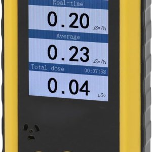 Monitor de radiación portátil 0.01Sv h-50msv h 1800mAh 2.4 en TFT LCD Monitor X Rayos Detector de radiación portátil Monitor de radiación portátil 0.01Sv h-50msv h 1800mAh 2.4 en TFT LCD Monitor X Rayos Detector de radiación portátil