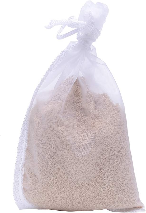 ALEGI Bolsa de filtro para medios para acuario, extra fina, reutilizable de 180 micras con cordón, bolsas de filtro de malla para filtro de resinas