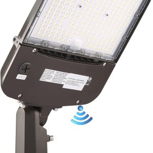 Luz de estacionamiento LED regulable de 200 W para exteriores con fotocélula del atardecer al amanecer, 30000LM (150LMW) 5000K 750W HPSHID Equiv, Luz de estacionamiento LED regulable de 200 W para exteriores con fotocélula del atardecer al amanecer, 30000LM (150LMW) 5000K 750W HPSHID Equiv,