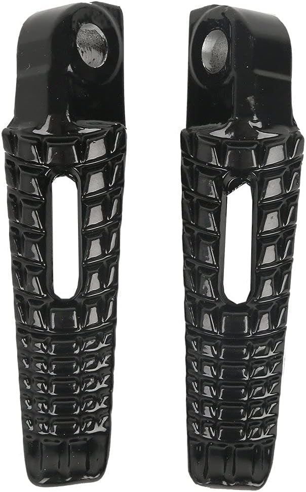 Estriberas de pie trasero Pedal para Suzuki GSXR600 GSXR750 GSXR1000 B-King (clavijas traseras, negro)