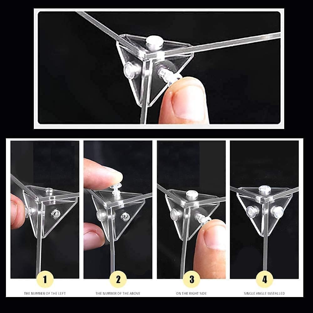 Vitrina de acrílico para Lego 10277 a prueba de polvo transparente vitrina para (locomotora de cocodrilo) (modelo de bloque de construcción no