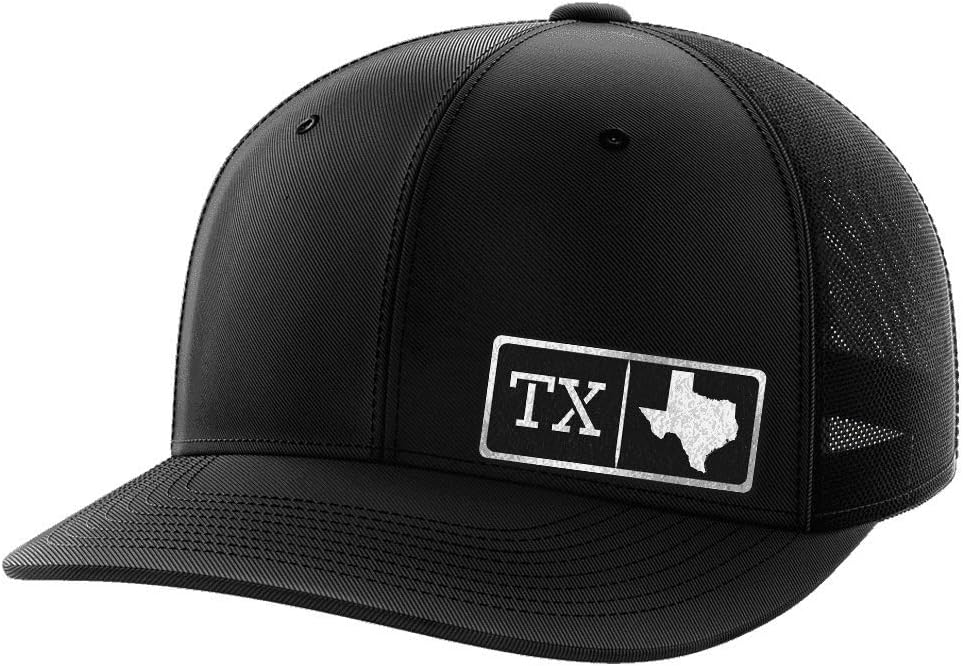 Sombrero de parche negro de Texas Homegrown