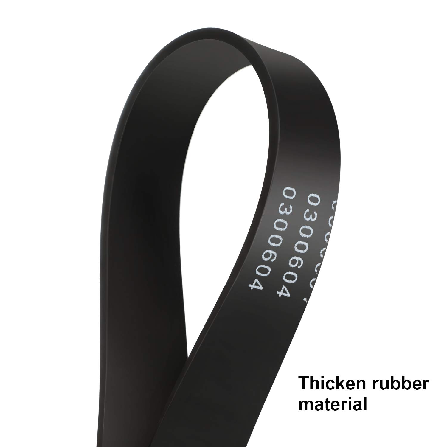 Honoson Cinturón de vacío 0300604 – Correas de repuesto compatibles con aspiradora vertical Oreck XL (4 piezas)