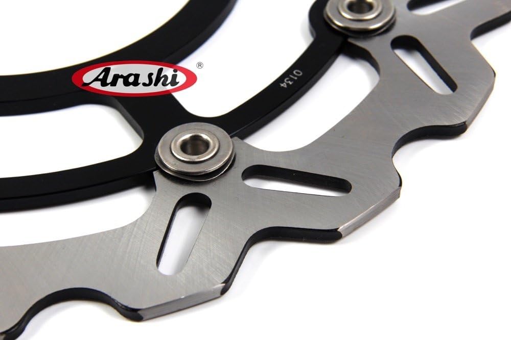 Arashi Rotores de discos de freno delanteros y traseros para Suzuki DRZ400SM DR-Z400SM 2005-2021 Piezas de repuesto de motocicleta DRZ DR-Z 400