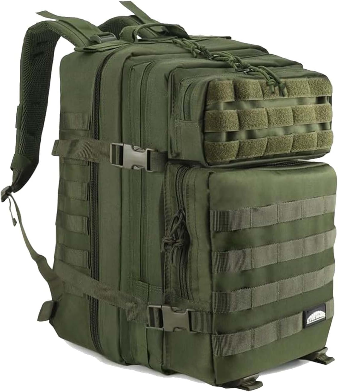 Mochila táctica Bolsa de cierre militar, Verde04, Senderismo táctico Camping