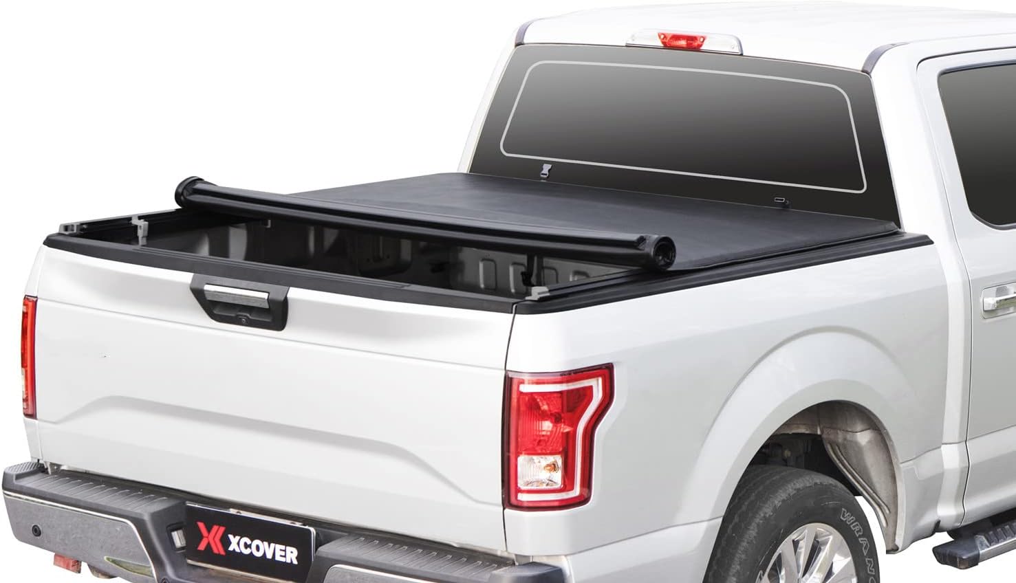 Ram 1500 – Funda suave enrollable para cama, cubierta Tonneau compatible con Ram 1500 2019 2020 2021 2022 2023 2024 New Body de 6.4 pies