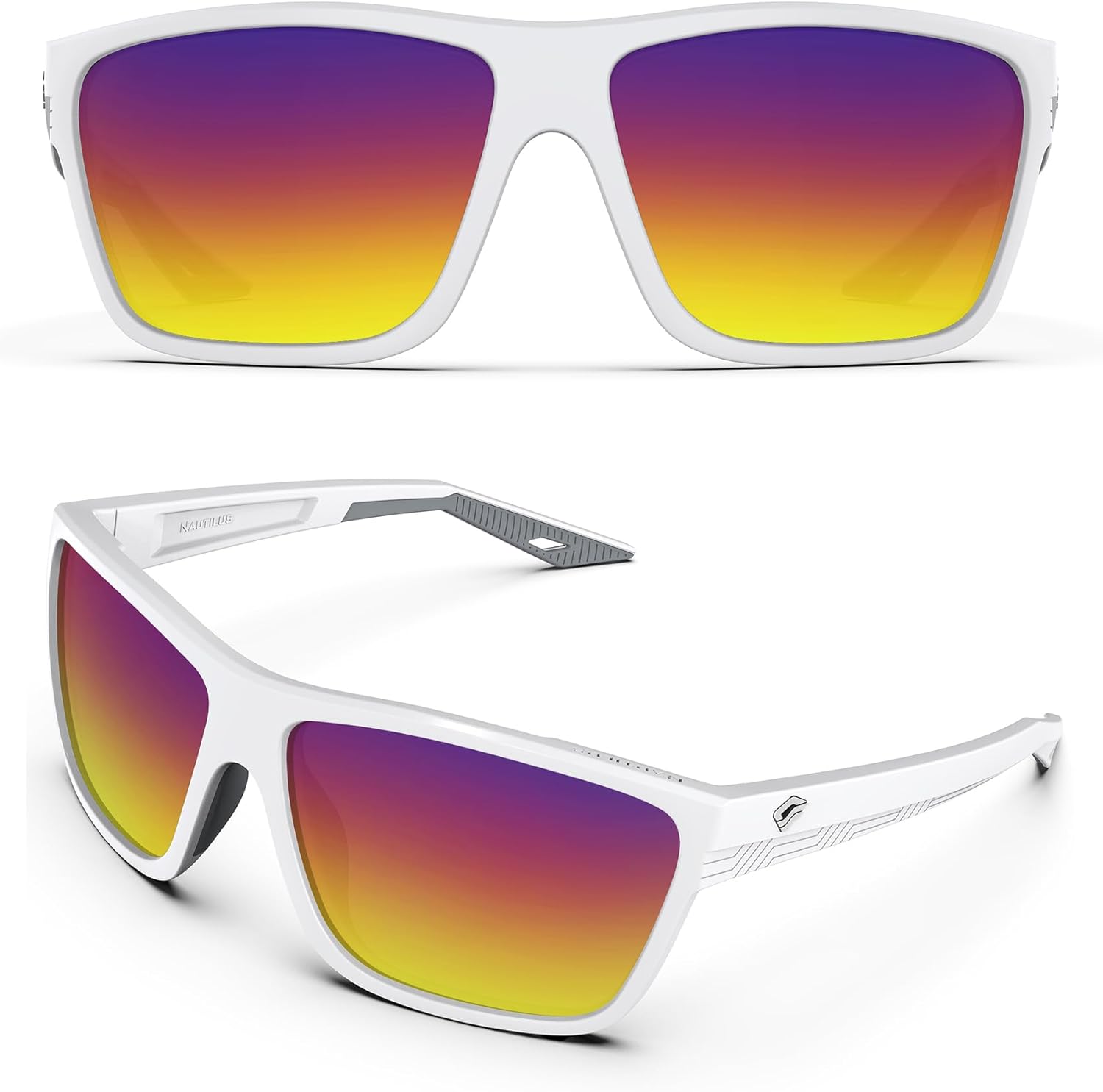 Lentes de sol deportivos polarizados para hombres y mujeres, ciclismo, pesca, barco, playa, montañismo, golf, protección UV, TR77