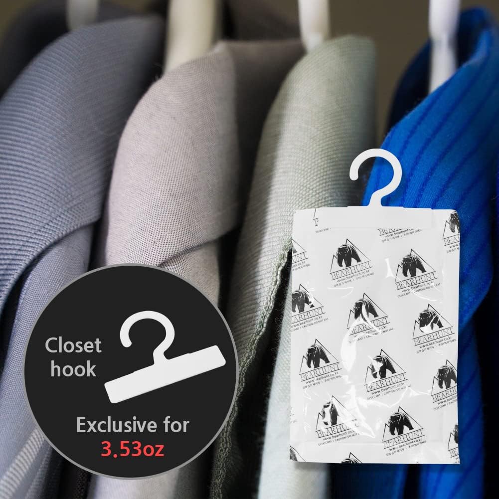 Desodorante absorbente de humedad zapatos, armario, tienda de campaña, etc. (3.53 oz x 12 piezas)