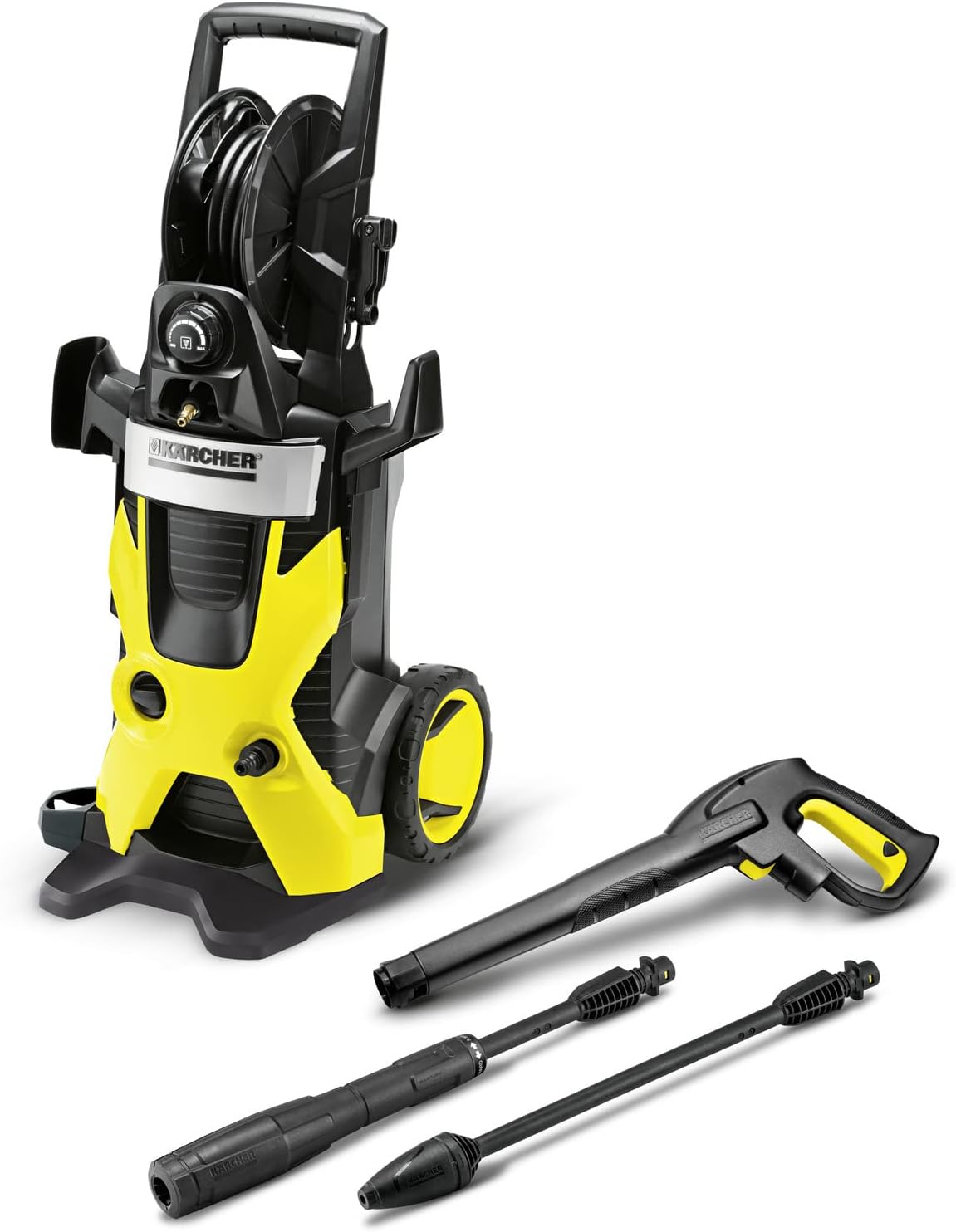 Karcher K5 – Lavadora a presión eléctrica de alta calidad, 2000 PSI, 1.4 GPM y jabón detergente para lavadora a presión multiusos, 1 galón