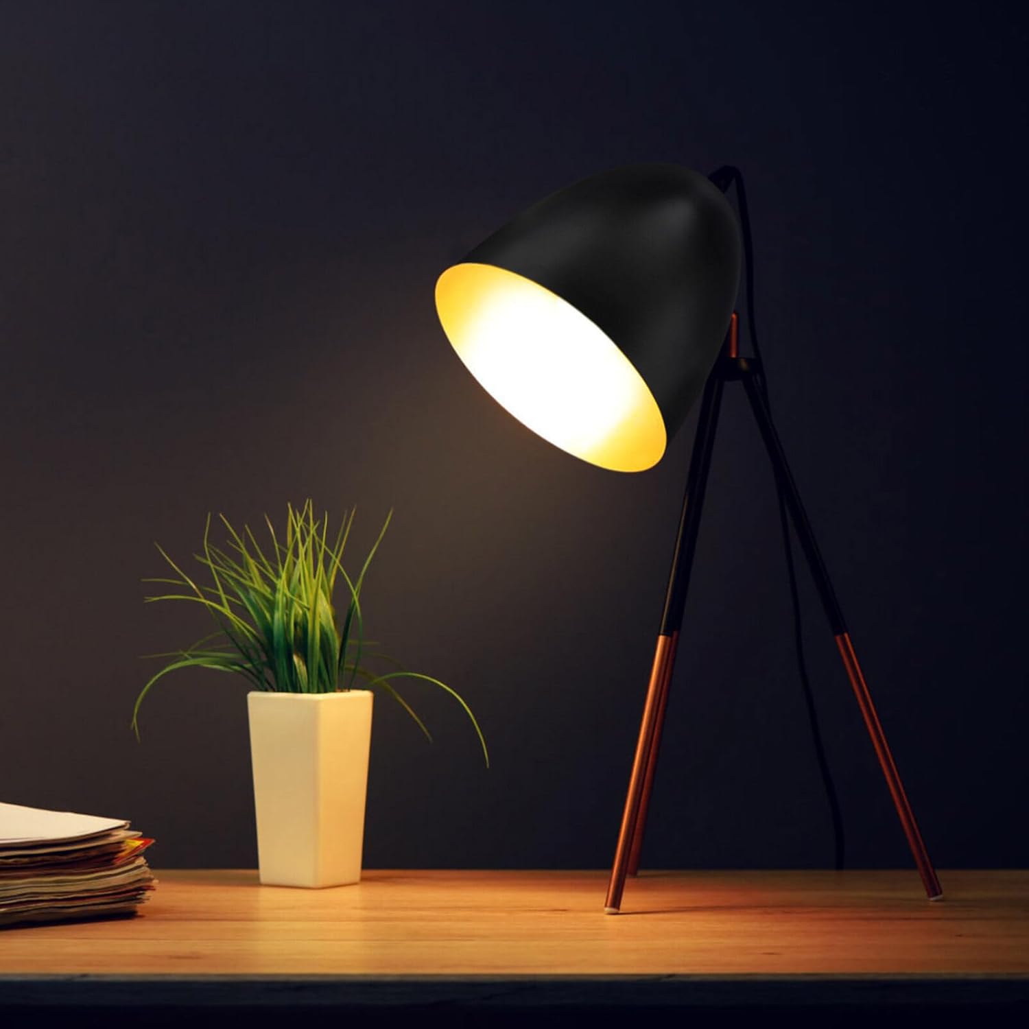 OSALADI Decoración de techo negro pantallas de lámpara de techo para lámpara de mesa, decoración de escritorio, pantalla de lámpara de mesa,