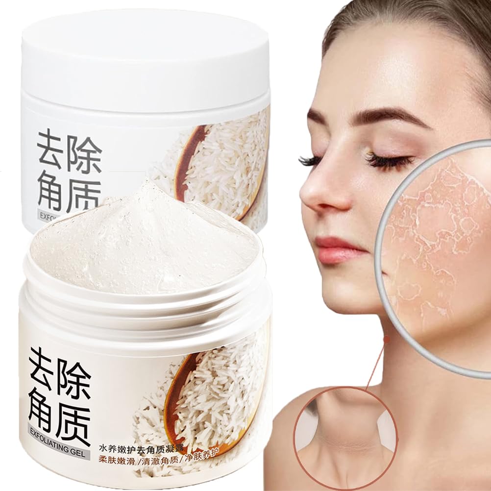 Exfoliante De Arroz, Exfoliante De Arroz Para Aclarar La Piel, Exfoliante De Arroz Para El Cuerpo,Exfoliante De Arroz para Blanquear, Exfoliante De