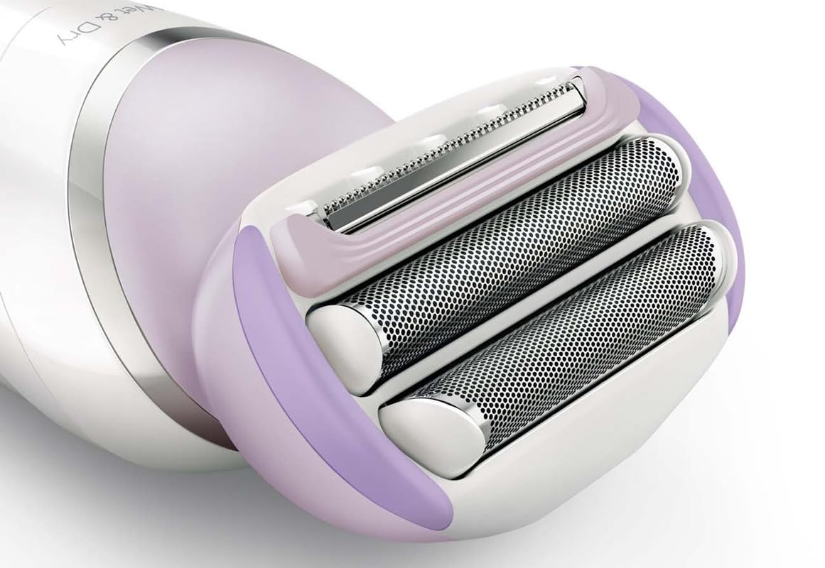 Red y base de repuesto para philips BRL17050, BRL180, BRL160, BRL160 cabeza de afeitadora eléctrica para mujer, afeitadora de depilación (morado)