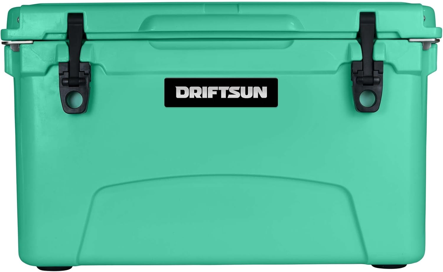 Driftsun Baúl de hielo de 45 cuartos de galón, resistente y moldeado por rotografía de alto rendimiento, enfriador aislado de grado comercial, color