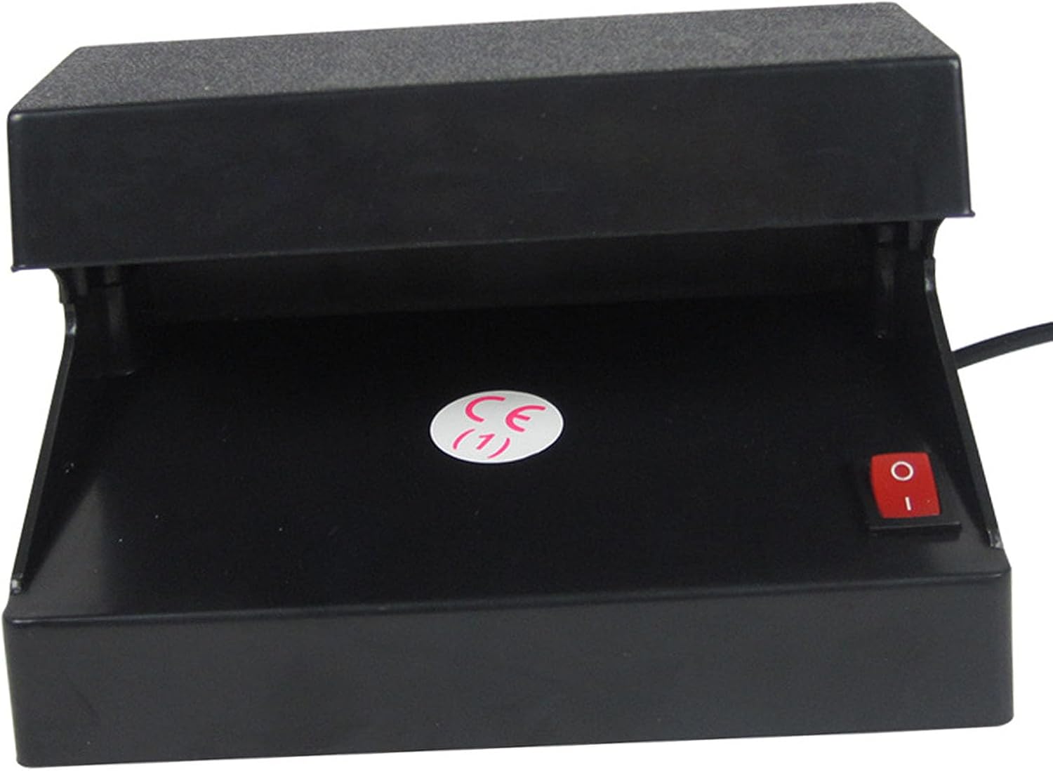 Detector de billetes falsificados, enchufe 110 V comprobador de dinero ULTRAVIOLETA LED multifuncional para cheques