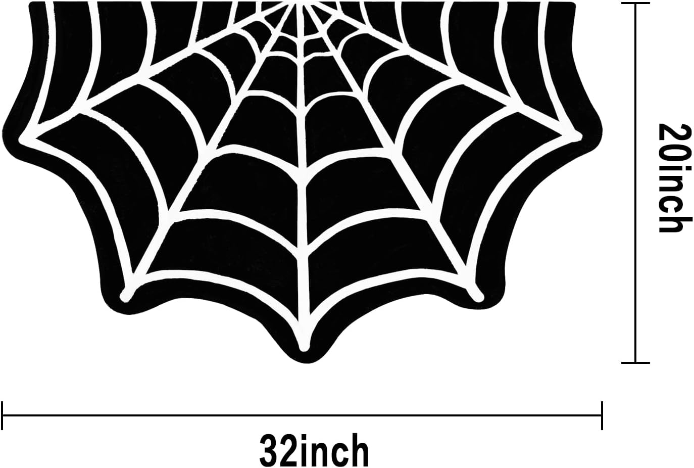 Alfombras de baño de Halloween para baño, tela de araña de Halloween, absorbente y antideslizante, bonita alfombra de ducha, lavable y suave para