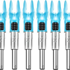 X Lighted Nocks for Arrows .204.233.244.246 with ONOff Switch with H, S, GT Bushings X Lighted Nocks for Arrows .204.233.244.246 with ONOff Switch with H, S, GT Bushings