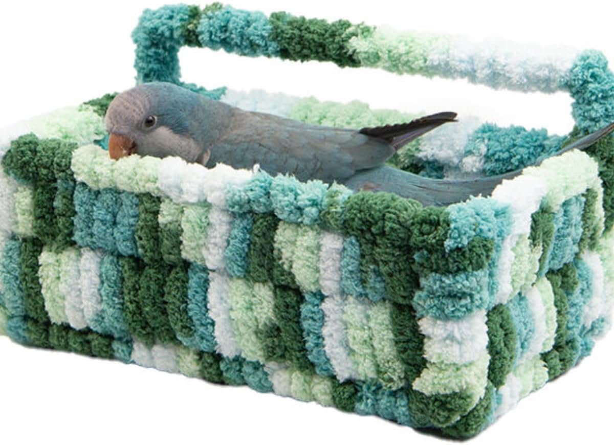 Barn Eleven Cálido pájaro nido casa cama hamaca juguete para mascota loro perico cacatúa cacatúa cacatúa gris africano eclecto Tienda Lovebird