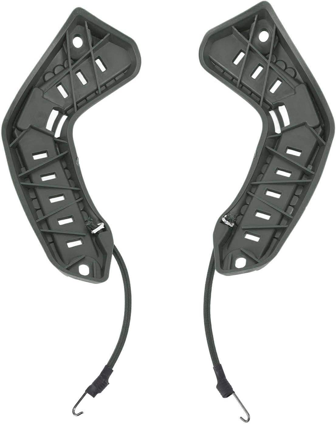 Riel lateral del casco, accesorios para casco ARC, fáciles de instalar, robustos para actividades al aire libre (verde)
