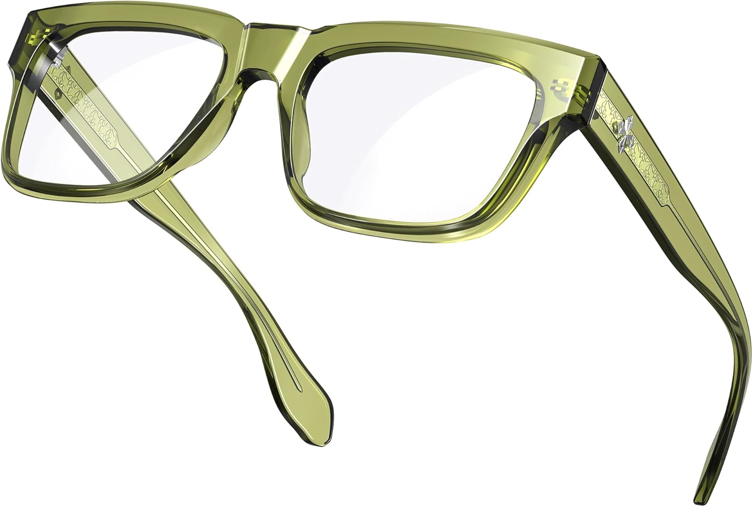 VISOONE TR90 – Gafas cuadradas con bloqueo de luz azul para computadora para mujeres y hombres RANDI