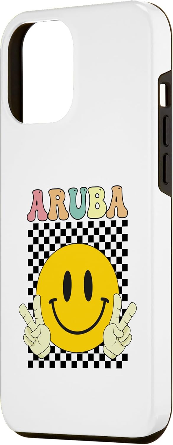 Funda para iPhone 12 Pro Max Aruba Vacation Beach Tropical Vibes Aruba