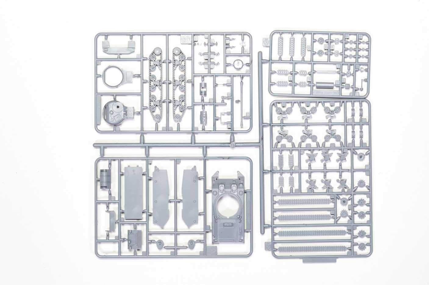 Airfix Sherman Firefly 172 WWII – Kit de modelo de tanque militar de plástico A02341, pequeño