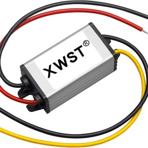 XWST DC 12V 24V reductor de voltaje convertidor de 5 V 5 A 25 W, regulador de 5 voltios, fuente de alimentación impermeable DCDC Buck transformador XWST DC 12V 24V reductor de voltaje convertidor de 5 V 5 A 25 W, regulador de 5 voltios, fuente de alimentación impermeable DCDC Buck transformador