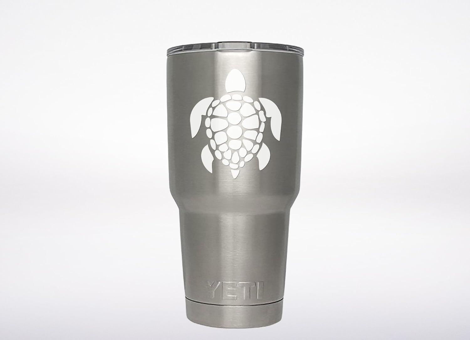 Calcomanía de tortuga marina de la marca ViaVinyl original para vasos y tazas Yeti y Rtic, computadoras portátiles y MacBooks, iPads y tabletas,